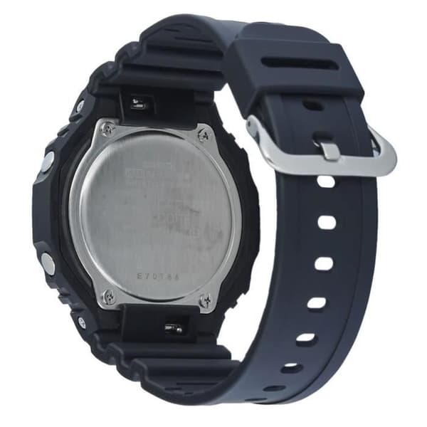 Klocka - CASIO - GA-2100WD-1AER - Svart Plast - Vattentålig 20 bar - Dubbelvisning