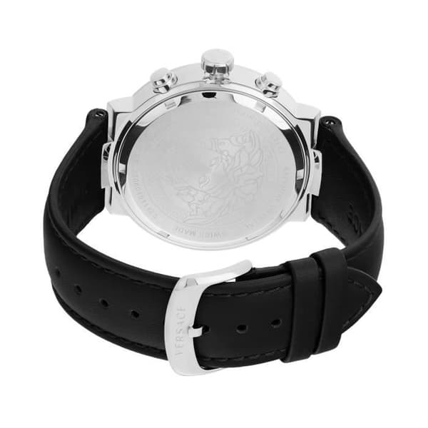 Klocka - VERSACE - Urban Mystique VEPY00120 - Kvarts - Man - Svart - Läder
