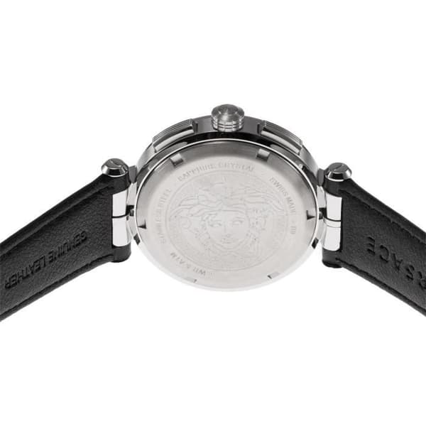 Klocka - VERSACE - Aion VE6CA0123 - Kvarts - Man - Svart läder