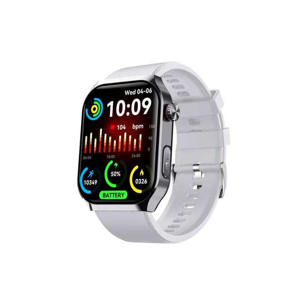 INF F700 Smartwatch: Avancerad hälsoövervakning och fitness Grå