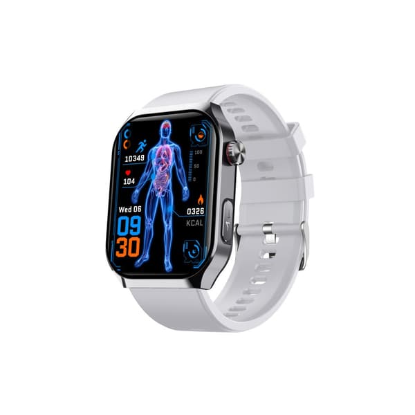 INF F700 Smartwatch: Avancerad hälsoövervakning och fitness Grå
