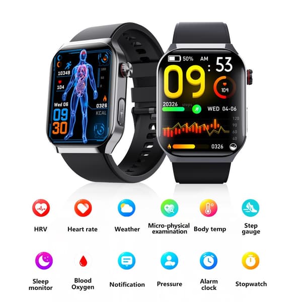 INF F700 Smartwatch: Avanceret sundhedsovervågning og fitness