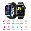 Miniatyrbillede 4 af 9: INF F700 Smartwatch: Avanceret sundhedsovervågning og fitness