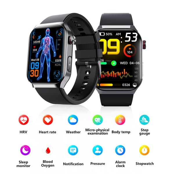 INF F700 Smartwatch: Avanceret sundhedsovervågning og fitness