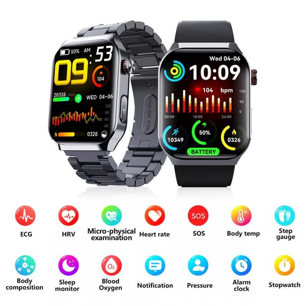 INF F700 Smartwatch: Avanceret sundhedsovervågning og fitness