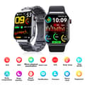 Miniatyrbillede 6 af 9: INF F700 Smartwatch: Avanceret sundhedsovervågning og fitness