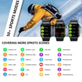 Miniatyrbillede 7 af 9: INF F700 Smartwatch: Avanceret sundhedsovervågning og fitness