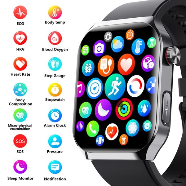 INF F700 Smartwatch: Avanceret sundhedsovervågning og fitness