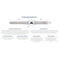 Pikkukuva 2 / 2: Kellon ranneke Morellato A01X4938C22032CR22 22 mm