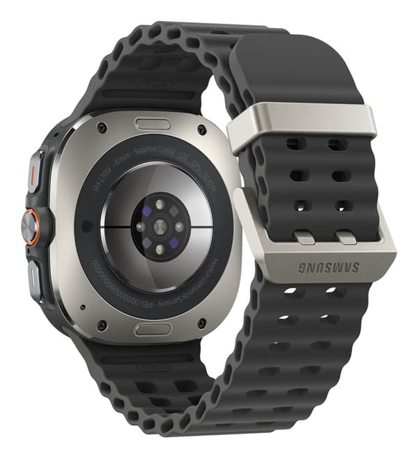 Samsung Galaxy Watch Ultra 3,81 cm (1,5") AMOLED 47 mm Digital 480 x 480 pixels Touchscreen 4G Sølv Wi-Fi GPS (satellit)