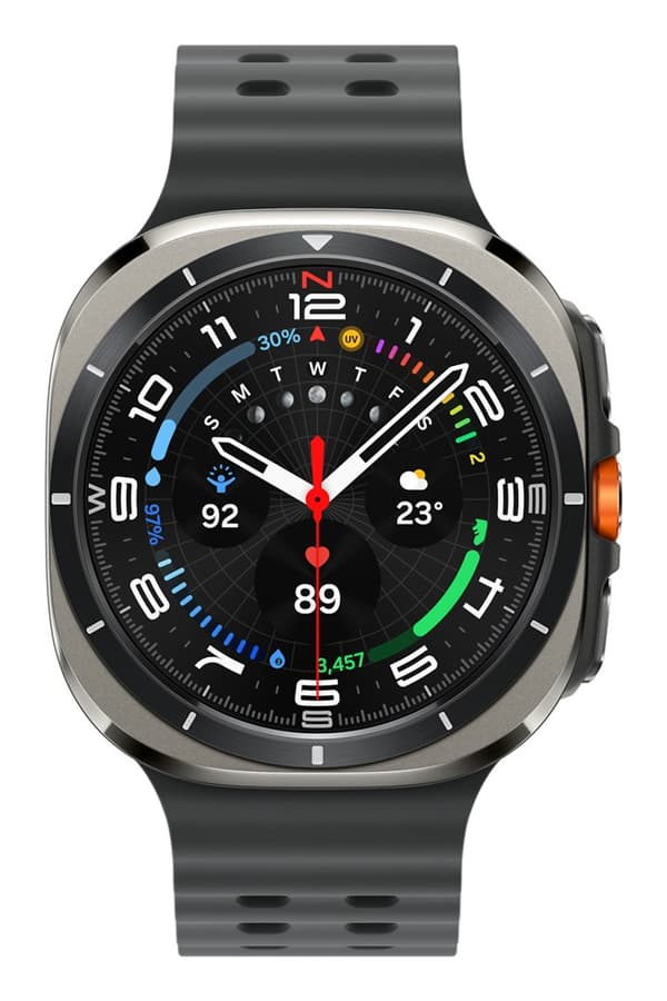 Samsung Galaxy Watch Ultra 3,81 cm (1,5") AMOLED 47 mm Digital 480 x 480 pixels Touchscreen 4G Sølv Wi-Fi GPS (satellit)