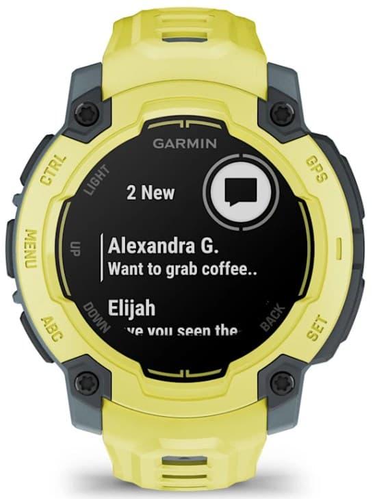 Garmin Instinct E 2,29 cm (0,9 tum) MIP 45 mm Digital 176 x 176 pixlar Lime GPS (satellit)
