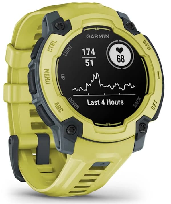 Garmin Instinct E 2,29 cm (0,9 tum) MIP 45 mm Digital 176 x 176 pixlar Lime GPS (satellit)