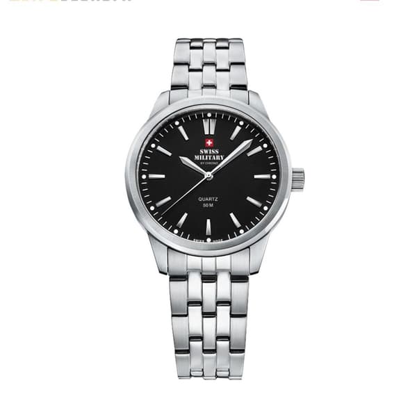 Herrklocka Swiss Military Chrono SMP36010.01 Silvrig