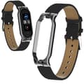 Pikkukuva 1 / 4: Nahkaranneke Xiaomi Mi Band 8:lle - Musta