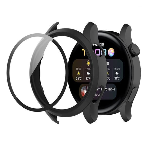 Etui + glas 2i1 Huawei Watch GT 3 42 - Krystal
