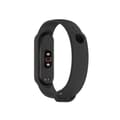 Pikkukuva 4 / 4: Silikoniranneke Xiaomi Mi Band 7:lle - Musta