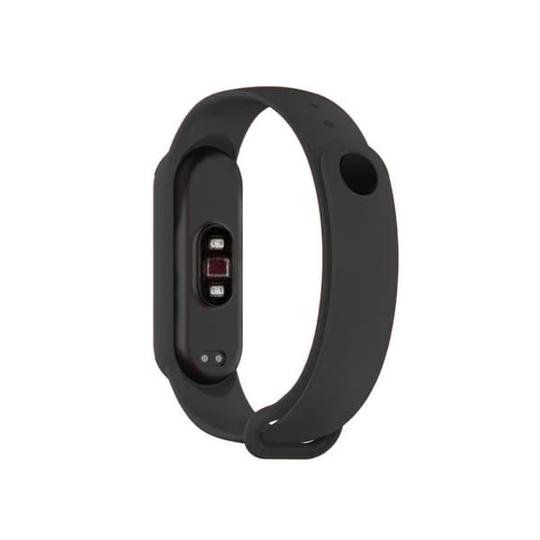 Silikoniranneke Xiaomi Mi Band 7:lle - Musta