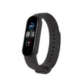 Pikkukuva 2 / 4: Silikoniranneke Xiaomi Mi Band 7:lle - Musta