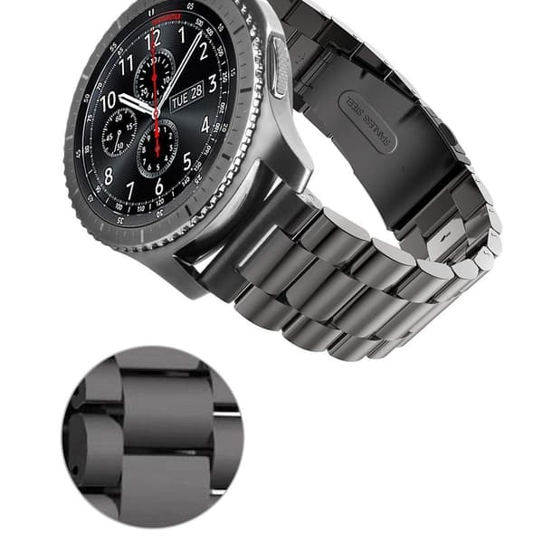 Stålarmband för Huawei Watch GT 3 42 - Svart