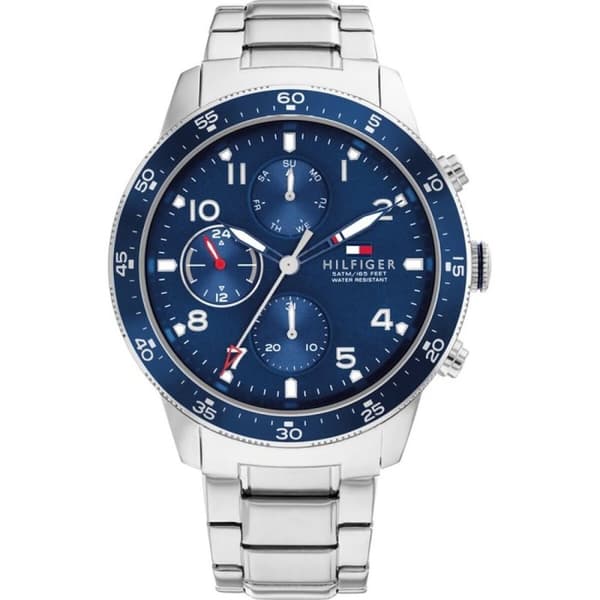 Herrklocka Tommy Hilfiger 1791949 Silvrig (Ø 44 mm)