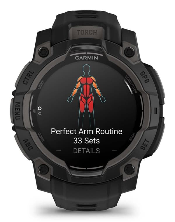 Smartklocka GARMIN Instinct 3 45mm Svart