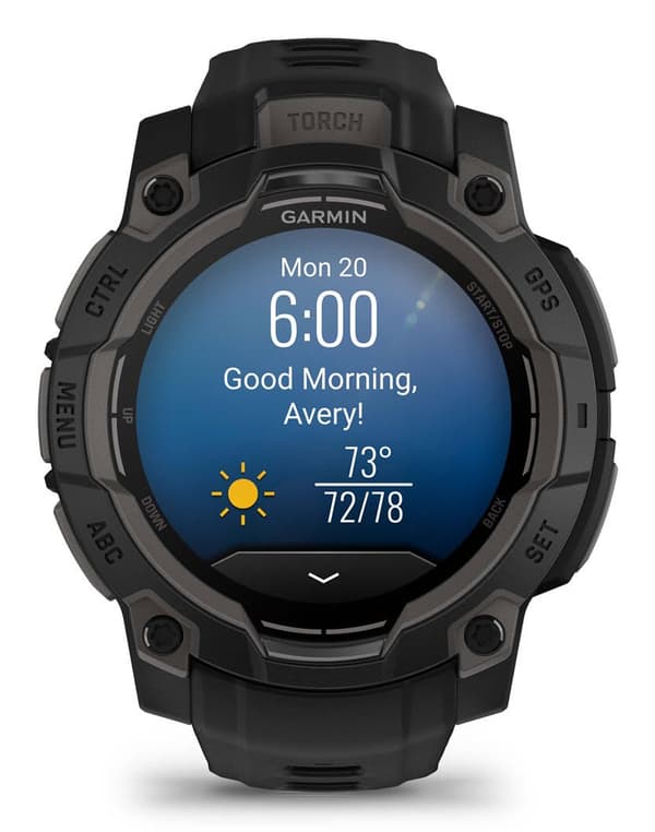 Smartklocka GARMIN Instinct 3 45mm Svart