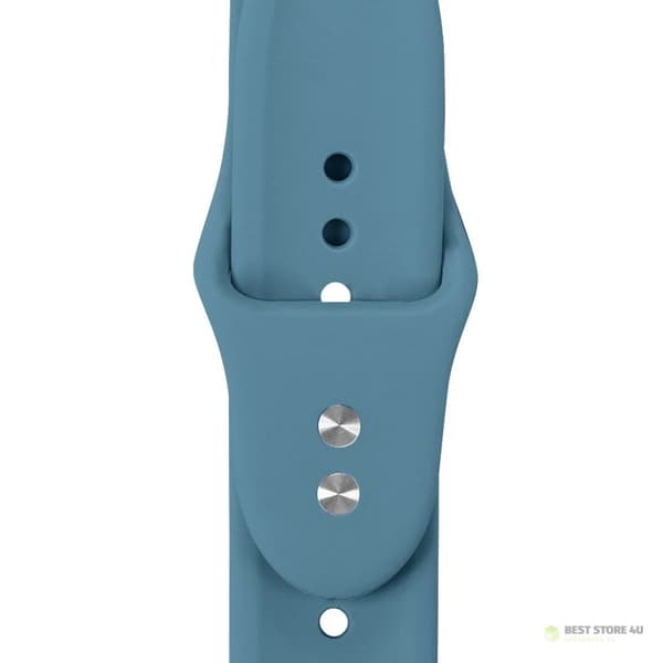 Crong Liquid - Apple Watch-rem 38/40/41/42 mm (Marineblå)