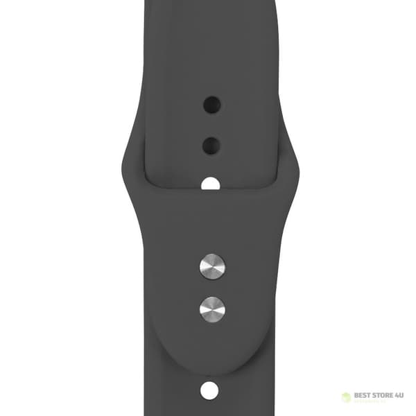 Crong Liquid - Apple Watch-armband 42/44/45/49 mm (Grafit)