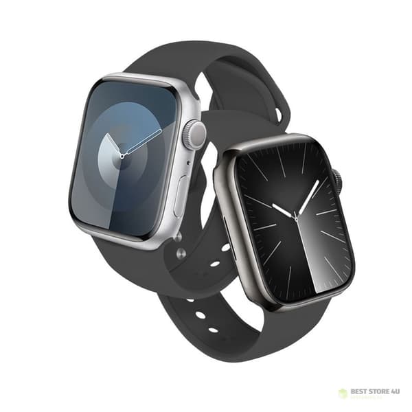 Crong Liquid - Apple Watch-armband 42/44/45/49 mm (Grafit)