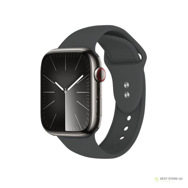 Crong Liquid - Apple Watch-armband 42/44/45/49 mm (Grafit)