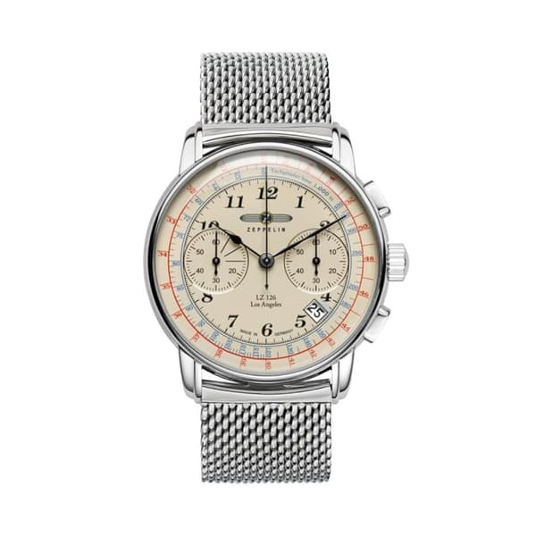 Herrklocka Zeppelin 7614M-5 Silvrig