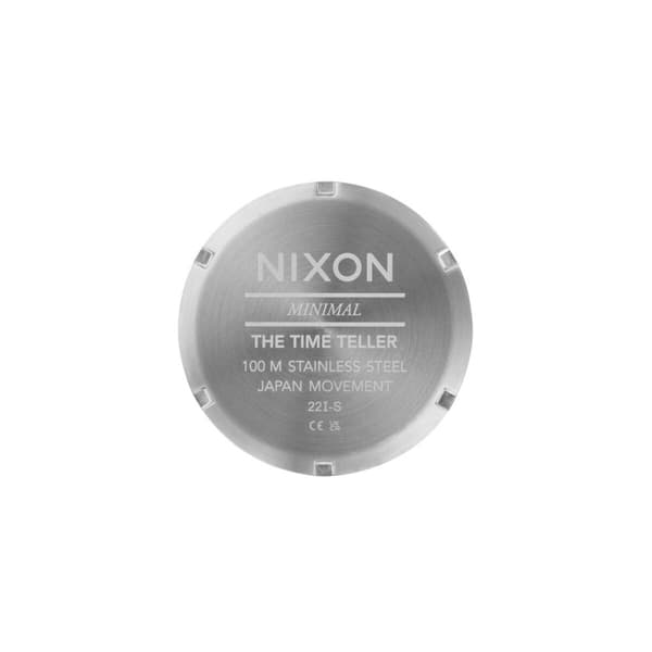 Herrklocka Nixon TIME TELLER Silvrig