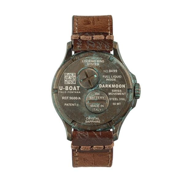 Miesten rannekellot U-Boat Mod. 9600/A Ruskea