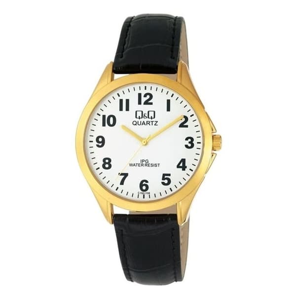 Miesten rannekellot Q&Q GENT ONLY TIME (Ø 38 mm)