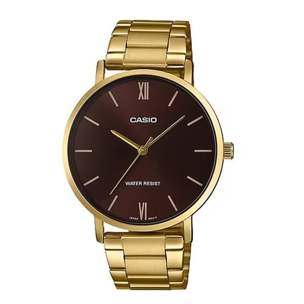 Herreur Casio MINIMAL GOLD - BROWN (Ø 40 mm)