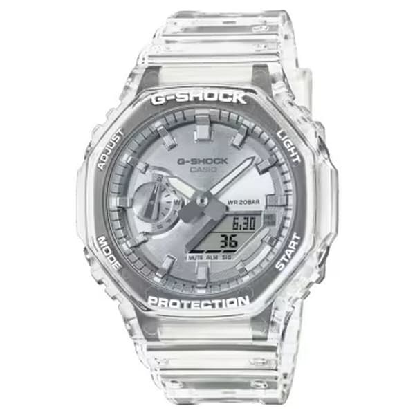 Miesten rannekellot Casio G-Shock BRIGHT METALLIC - SILVER (Ø 44,5 mm)