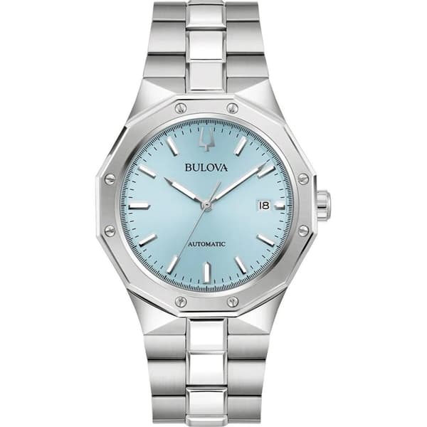 Herrklocka Bulova 96B462 Silvrig