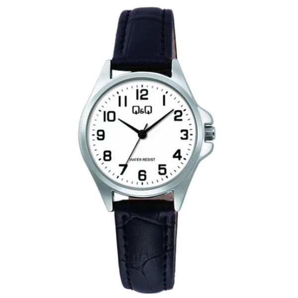 Damklocka Q&Q LADY ONLY TIME Svart (Ø 30 mm)