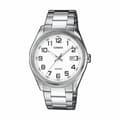 Miniatyrbild 1 av 2: Unisexklocka Casio DATE Vit Silvrig (Ø 39 mm) (Ø 38,5 mm)