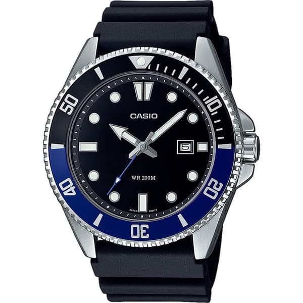 Miesten rannekellot Casio MDV-107-1A2VEF Musta (Ø 44 mm)