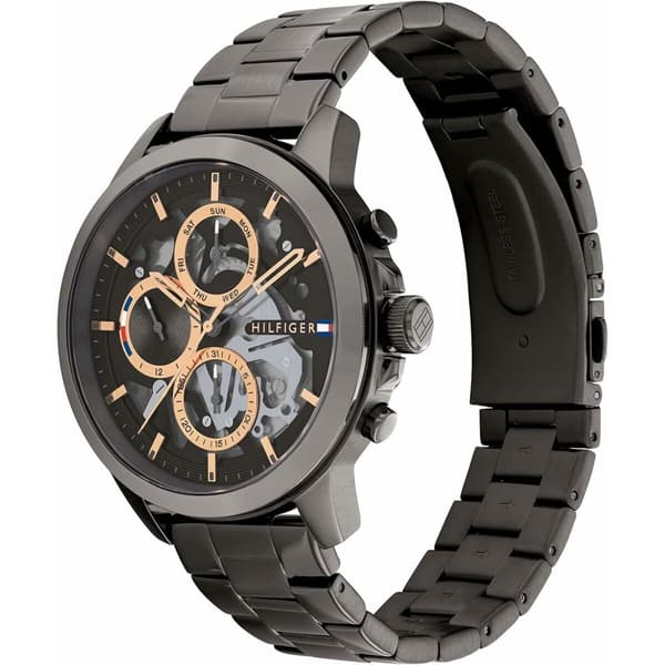 Miesten rannekellot Tommy Hilfiger 1680670 Harmaa Hopeinen