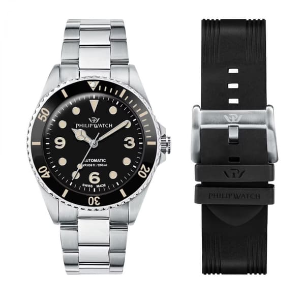 Herrklocka Philip Watch R8223216008 Svart Silvrig