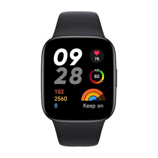 Redmi Watch 3 Smartwatch - 1,75" AMOLED-skärm, 12-dagars batteritid, pulsmätning, global version