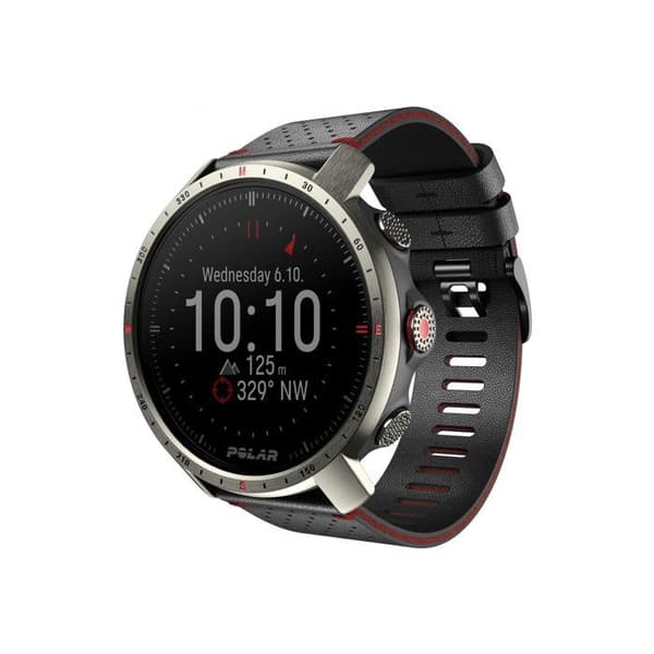 GPS-utomhus smartklocka - Polar - Grit X Pro Titan - Saphirglas - 100 h batteritid - Inbyggd barometer