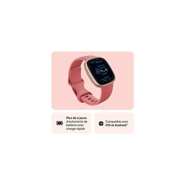 Fitbit VERSA 4 Smartwatch FB523RGRW