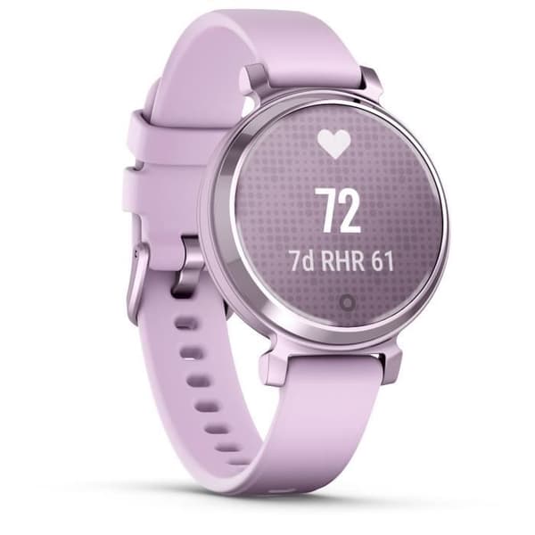 Connected klocka - GARMIN - Lily 2 - 25,4 x 21,3 mm - Lilac med Lilac rem