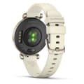 Miniatyrbild 5 av 5: Connected klocka - GARMIN - Lily 2 - 25,4 x 21,3 mm - Cream Gold med Coconut White rem