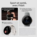 Miniatyrbild 4 av 6: GOOGLE Pixel Watch Smartwatch - 41 mm - Aktivt polerat silver - Kolarmband