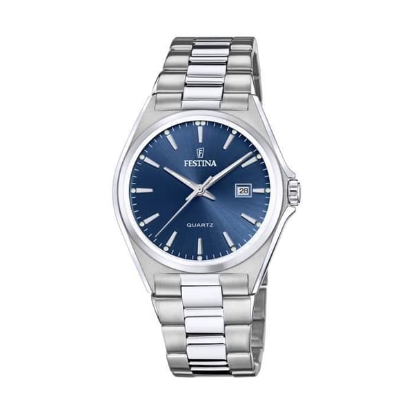 Klocka - Festina - Man - Metallarmband - Analogvisning - Klassisk stil